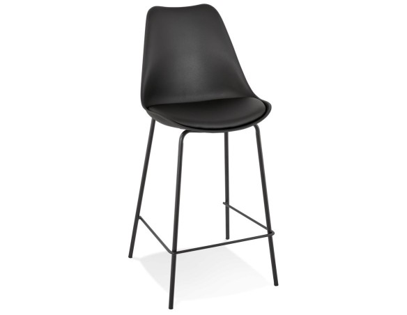 BS05030BLBL 5404028307601 Tabouret snack mi-hauteur LEMON MINI Noir