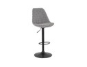 BS05650DIBL 5404028318478 Tabouret réglable MIKE en tissu pied de poule et pied noir