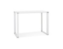 OT01300WHWH 5404028303146 Table haute / bureau haut XLINE HIGH TABLE en verre blanc - 140x70 cm