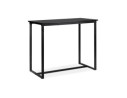 BT01260BLBL 5404028341308 Mange-debout / Table haute MINERVA en bois et métal noir - 120x60 cm