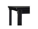 Mange-debout / Table haute MINERVA en bois et métal noir - 120x60 cm