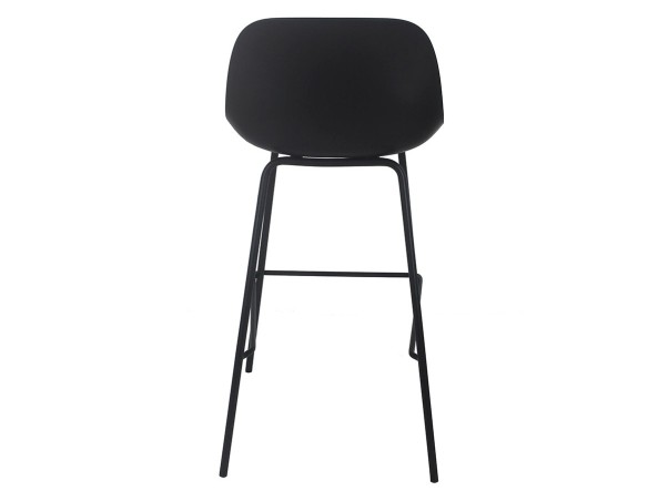 Tabouret de bar GRANO noir intérieur / extérieur