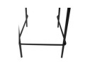Tabouret de bar GRANO noir intérieur / extérieur