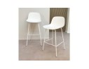 Tabouret de bar GRANO noir intérieur / extérieur