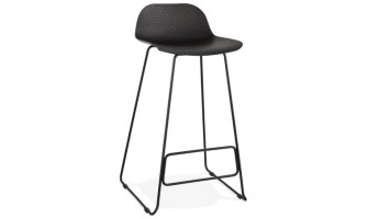 BS02170BLBL 5420072058733 Tabouret de bar design BABYLOS noir design