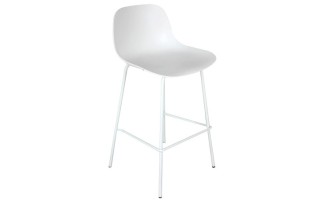 BS06800WH 5404028348543 Tabouret snack mi-hauteur GRANO MINI blanc intérieur / extérieur