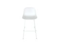Tabouret snack mi-hauteur GRANO MINI blanc intérieur / extérieur