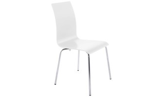 CH00060WH 5420072024899 Chaise de salle à manger design ESPERA en bois blanche