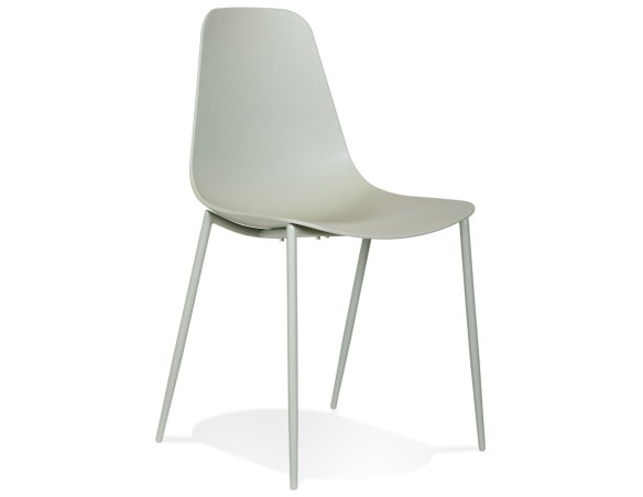 CH05150LE 5404028348130 Chaise intérieur / extérieur FELIZ verte en matière plastique et métal