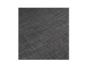 Tabouret snack mi-hauteur BALTIK MINI en tissu gris et pieds en bois noir