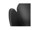 Chaise design NEGO noire en matière plastique