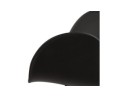 Chaise design NEGO noire en matière plastique