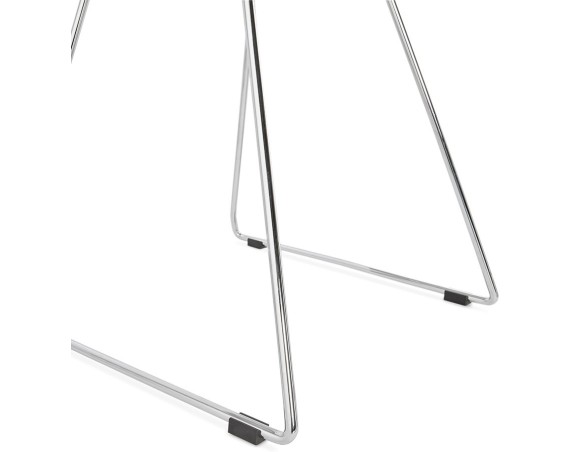 Chaise design NEGO noire en matière plastique