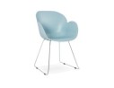 AC01770BU 5420072055213 Chaise design NEGO bleue en matière plastique