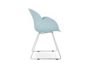 Chaise design NEGO bleue en matière plastique