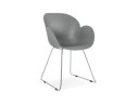 AC01810GR 5420072055299 Chaise design NEGO grise en matière plastique