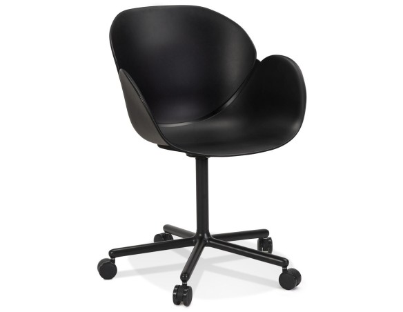 OC00750BLBL 5404028341759 Chaise de bureau avec accoudoirs ORION noire
