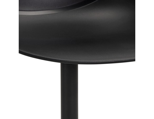 Chaise de bureau avec accoudoirs ORION noire