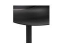 Chaise de bureau avec accoudoirs ORION noire