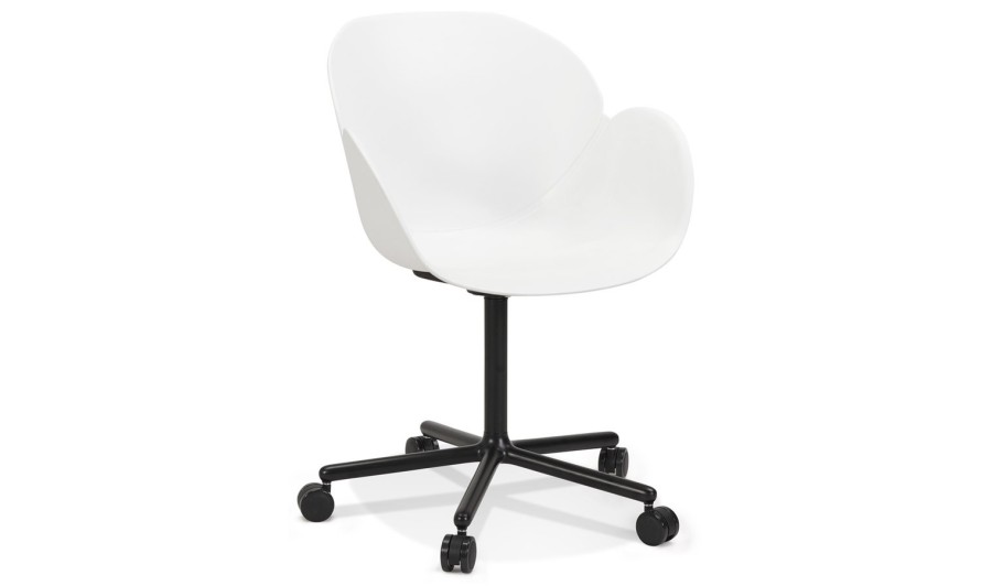 OC00760WHBL 5404028341773 Chaise de bureau avec accoudoirs ORION blanche OC00760WHBL 5404028341773 Chaise de bureau avec accoudoirs ORION blanche