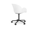 Chaise de bureau avec accoudoirs ORION blanche