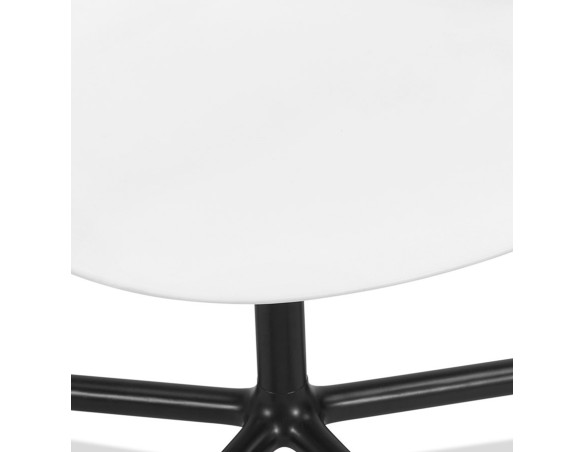 Chaise de bureau avec accoudoirs ORION blanche