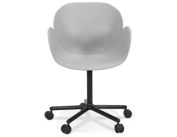 Chaise de bureau avec accoudoirs ORION gris