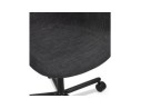 Chaise de bureau avec accoudoirs ASTRA gris foncé