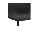 Chaise de bureau avec accoudoirs ASTRA gris foncé