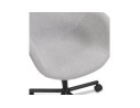 Chaise de bureau avec accoudoirs ASTRA gris clair