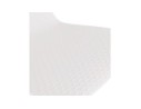 Tabouret snack mi-hauteur BABYLOS MINI blanc avec pieds en métal noir