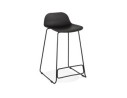 BS02120BLBL 5420072058634 Tabouret snack mi-hauteur BABYLOS MINI noir design