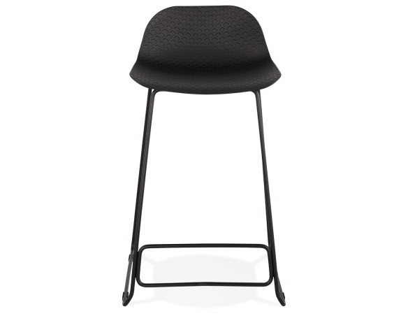 Tabouret snack mi-hauteur BABYLOS MINI noir design