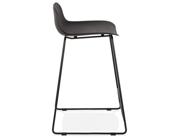 Tabouret snack mi-hauteur BABYLOS MINI noir design