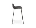 Tabouret snack mi-hauteur BABYLOS MINI noir design
