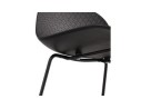 Tabouret snack mi-hauteur BABYLOS MINI noir design