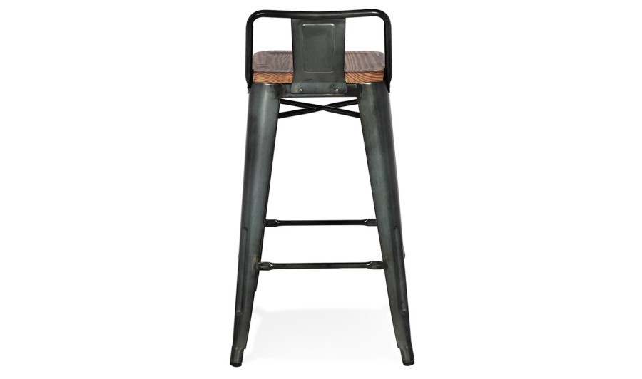 Suspension industrielle 3 lampes en métal gris vieilli L130cm Tribeca | Maisons du Monde