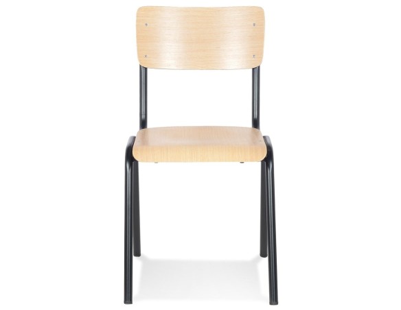 Chaise style écolier MASTER finition naturelle classique