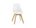 CH01390WHWH 5420072039473 Chaise moderne TEKI blanche