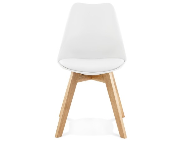 Chaise moderne TEKI blanche