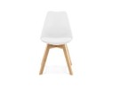 Chaise moderne TEKI blanche