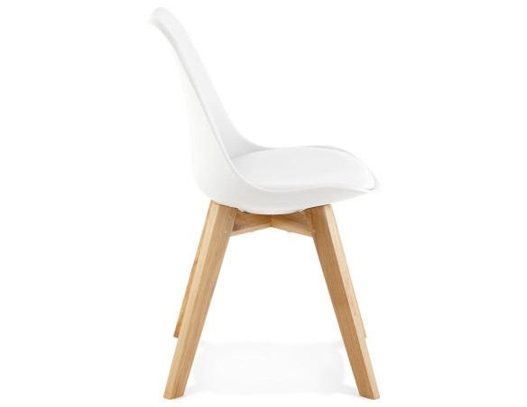 Chaise moderne TEKI blanche