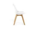 Chaise moderne TEKI blanche