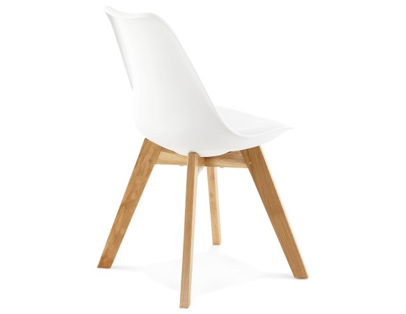 Chaise moderne TEKI blanche