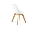 Chaise moderne TEKI blanche