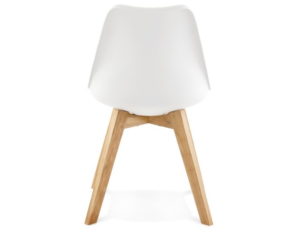 Chaise moderne TEKI blanche