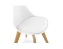 Chaise moderne TEKI blanche