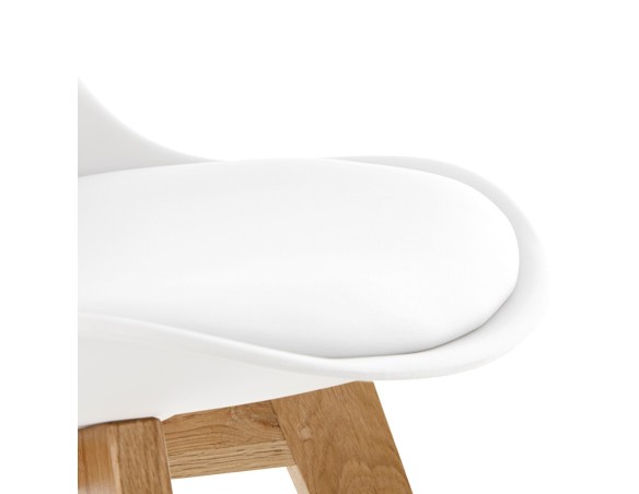 Chaise moderne TEKI blanche