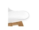 Chaise moderne TEKI blanche