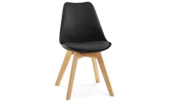 CH01400BLBL 5420072039497 Chaise moderne TEKI noire